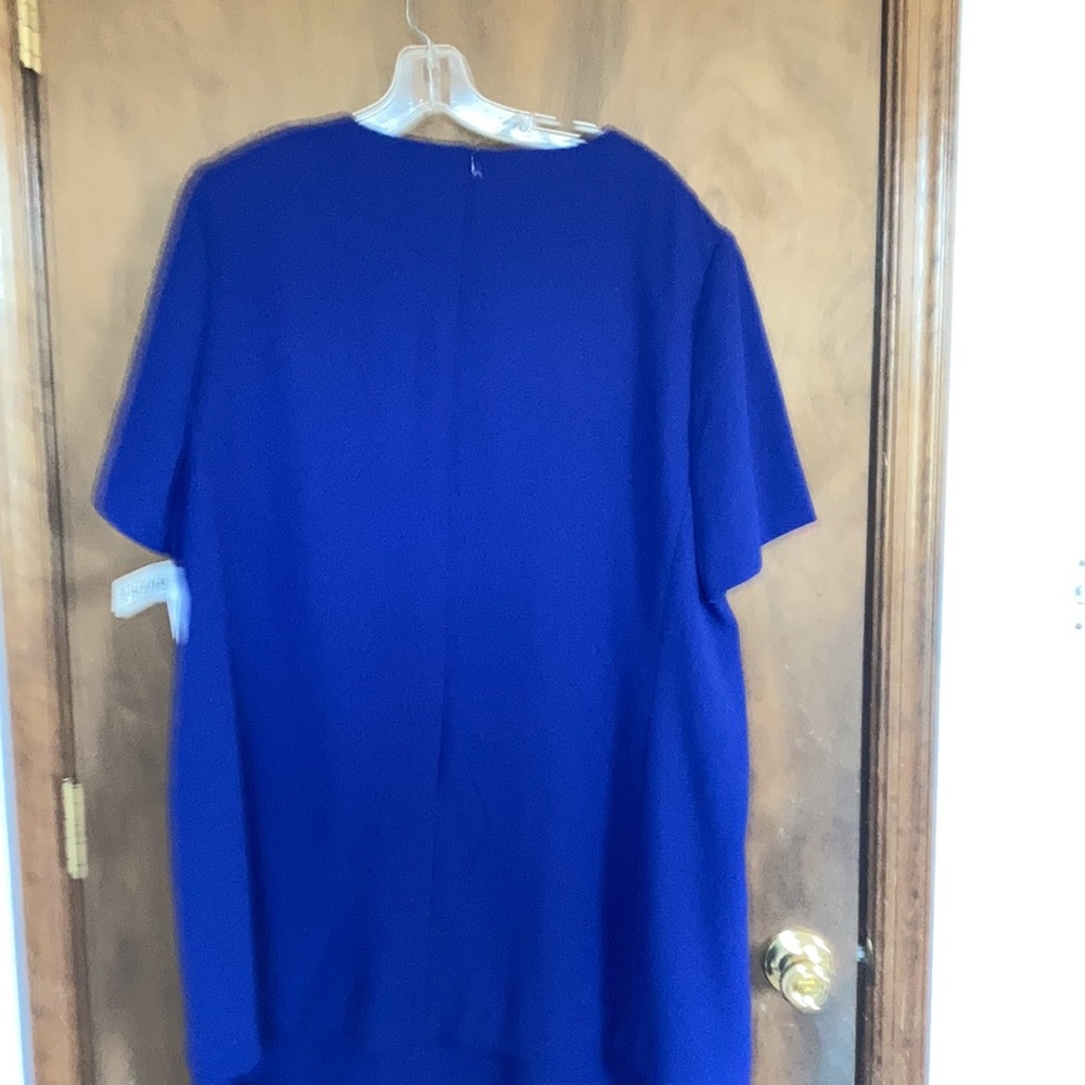 Vintage Worthington dress with shoulder pads size 22W - Picture 10 of 15